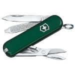 Нож перочинный Victorinox Classic 58 мм 7 функций зеленый, 0.6223.4-033