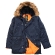 Куртка аляска Alpha Industries Slim Fit N-3B GEN 1 Parka, blue-orange, размер S