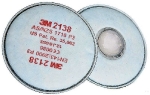 Противоаэрозольный фильтр с дополнительной защитой от запахов 3М 2138 (Р3),  2 штуки.