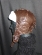 Кожаный лётный шлем АртМех, козырек овчина, цвет коричневый, АМ 5050.4