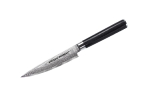 Нож кухонный Samura Damascus универсальный 125 мм, G-10, дамаск 67 слоев, SD-0021/G-10