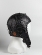 Кожаный шлем АртМех, подкладка флис, без козырька, цвет черный, АМ 2050.1