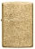 Зажигалка ZIPPO Classic с покрытием Tumbled Brass, золотистая, матовая, 49477