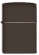 Зажигалка ZIPPO Classic с покрытием Brown Matte, коричневая, матовая, 49180