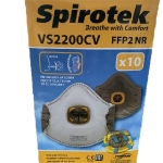 Респиратор Spirotek VS2200CV упаковка 10 шт. FFP2 + органические пары