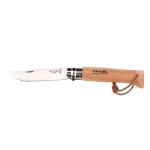 Складной нож Opinel 8 VRI с темляком, бук, 001321