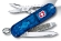 Швейцарский нож-брелок Victorinox Swisslite Sapphire (полупрозрачный синий) 58мм,7 функций,0.6228.T2