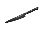 Нож кухонный Samura Shadow универсальный, покрытие Black coating 150 мм, AUS-8, G-10 ,SH-0023