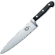 Нож шеф-повара Victorinox, кованый, широкое лезвие 20 см, чёрный, 7.7123.20