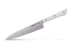 Нож кухонный Samura Harakiri, универсальный 150 мм, сталь AUS 8, ABS пластик, SHR-0023W