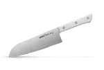 Нож кухонный Samura Harakiri, Сантоку 175 мм, AUS 8, ABS пластик, SHR-0095W