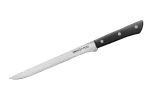 Нож кухонный Samura Harakiri, филейный 218 мм, корозионно стойкая сталь, ABS пластик, SHR-0048B