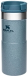 Термокружка Stanley Classic Neverleak для напитков, 0.35л., голубой, 10-09855-009