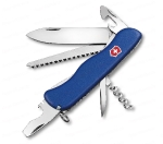 Нож перочинный Victorinox Forester (синий) 111 мм, 12 функций, 0.8363.2R