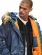 Куртка аляска Alpha Industries Slim Fit N-3B Parka, slate blue-orange