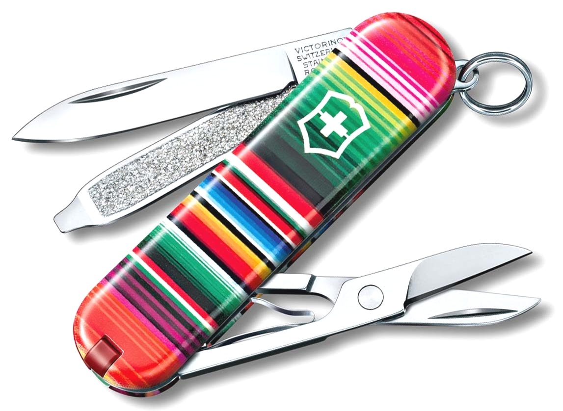 Нож перочинный Victorinox Classic Mexican Zarape, LE 2021, 58мм 7функций, 0.6223.L2101