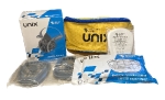 Полумаска UNIX 2100 (р.2) в комплекте с фильтрами UNIX 521, предфильтрами Р2, держателями и сумкой.