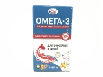 Омега - 3 из дикого камчатского лосося, 1000 мг, 42 капсулы, Salmonica
