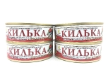 Килька черноморская  обжаренная в томатном соусе, Пролив, 4 X 240 гр