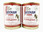 Говядина тушеная высший сорт, ГОСТ, Русская, 2 X 338 гр