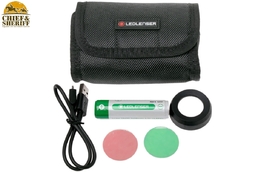 Фонарь налобный Led Lenser MH10, 600 лм, черный, 501513