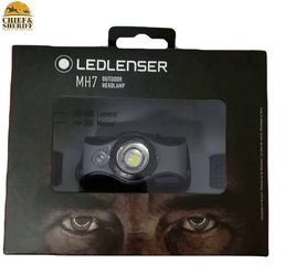 Фонарь налобный Led Lenser MH7, 600 лм, черный, 501599