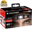 Фонарь налобный Led Lenser NEO1R, 250 лм, черный, 502712