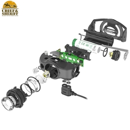 Фонарь налобный Led Lenser MH5, 400 лм, черный, 502147