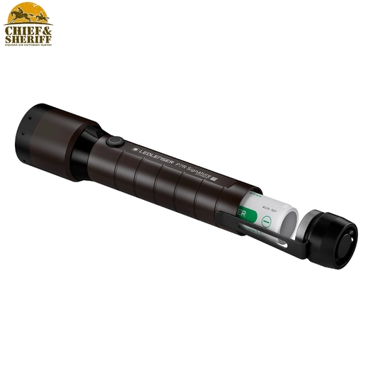 Фонарь ручной Led Lenser P7R SIGNATURE, 2000 лм, коричневый, 502190