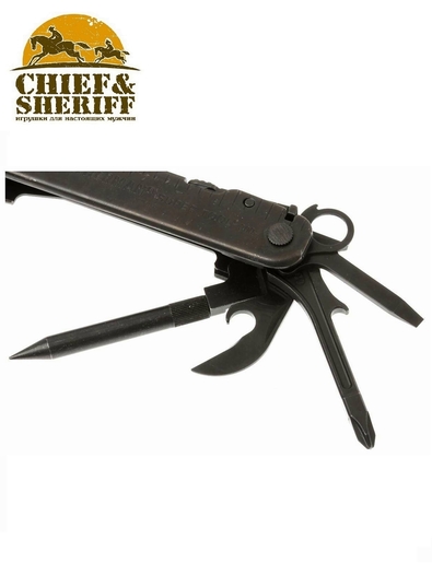 Мультитул Leatherman Super Tool 300 EOD 19 функций, черный, нейлоновый чехол, 831369