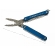 Мультитул Leatherman Squirt ES4, 55 мм, 9 функций, синий, 831239