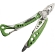 Мультитул Leatherman Skeletool Moss Green, 100 мм, 7 функций, картонная коробка, 832208