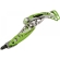 Мультитул Leatherman Skeletool Moss Green, 100 мм, 7 функций, картонная коробка, 832208