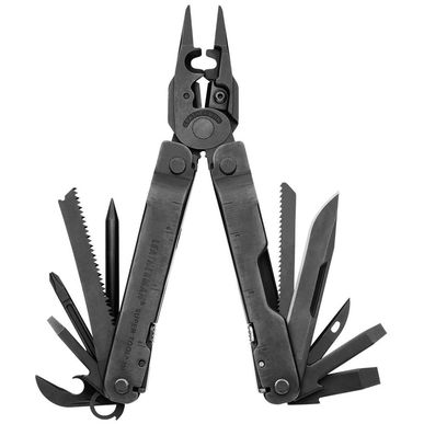 Мультитул Leatherman Super Tool 300 EOD, черный, 19 функций, нейлоновый чехол molle-brown, 831368