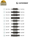 Набор бит Leatherman Bit Kit Replacement #2, комплект 10 шт. 931028
