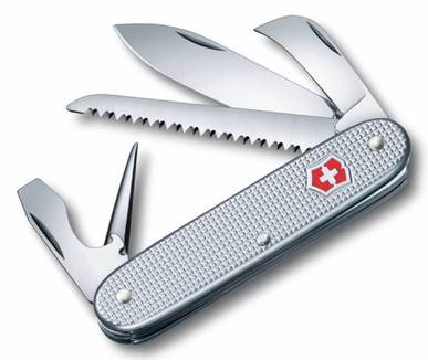 Швейцарский складной нож Victorinox Pioneer 0.8150.26, 93 мм, 7 функций, стальной