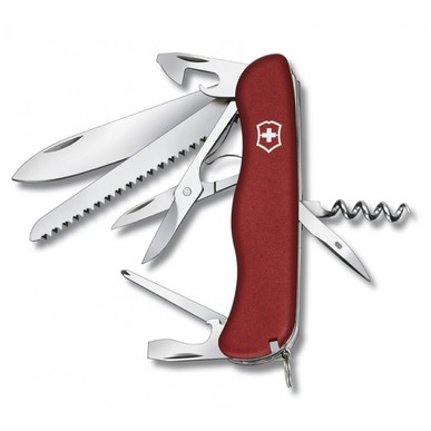 Швейцарский складной нож Victorinox Outrider, 0.9023,111 мм, 14 функций, красный
