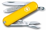 Складной нож Victorinox Classic SD,0.6223.8, 58 мм, 7 функций, желтый