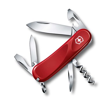 Складной нож Victorinox Evolution 10, 2.3803.E, 85 мм, 13 функций