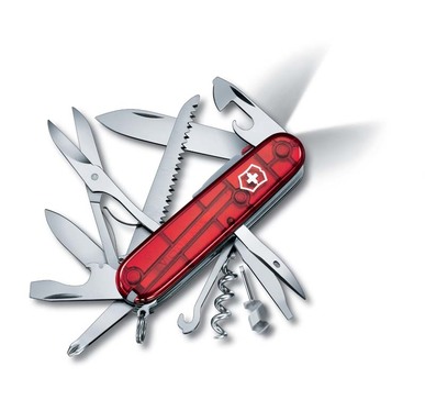 Складной нож Victorinox Huntsman Lite, 1.7915.T, 91 мм, 21 функция