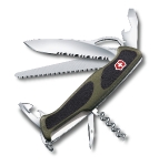 Складной нож Victorinox RangerGrip 179, 0.9563.MWC4, 130 мм,12 функций, зеленый/черный