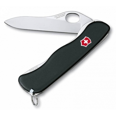 Нож складной Victorinox Sentinel One Hand, 0.8413.M3, 111 мм, 4 функции, черный