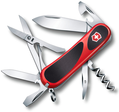 Складной нож Victorinox EvoGrip, 2.3903.C, 85 мм, 14 функций