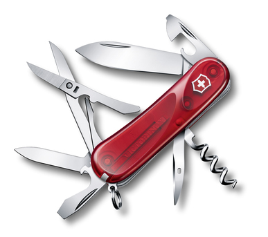 Складной нож Victorinox Evolution, 2.3903.ET, 85 мм, 14 функций