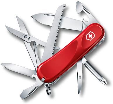 Швейцарский складной нож Victorinox Evolution 18, 2.4913.E, 85 мм, 15 функций