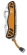 Перочинный нож Victorinox Hunter XS One Hand, 0.8341.MC9, 111 мм, 6 функций, оранжево-черный