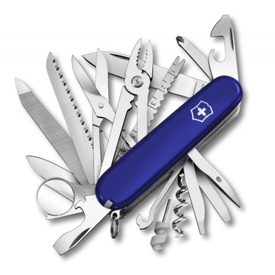 Швейцарский складной нож Victorinox SwissChamp, 1.6795.2R , 33 функции, 91 мм, синий