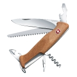 Нож складной Victorinox RangerWood 55, 0.9561.63, 130 мм, 10 функций