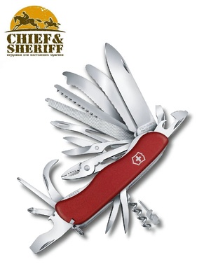 Нож складной Victorinox WorkChamp XL, 0.8564.XL, 111 мм, 31 функция