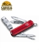 Складной нож Victorinox NailClip 580, 0.6463.T. 65 мм, 8 функций, красный полупрозрачный